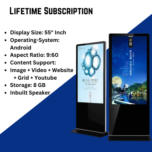 Digital Signage Standee 55"